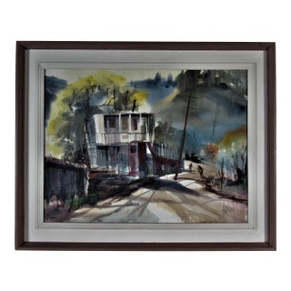 Henry Waltermar Doane, On the Road, Circa 1950 For Sale