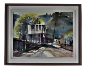 Henry Waltermar Doane, On the Road, Circa 1950