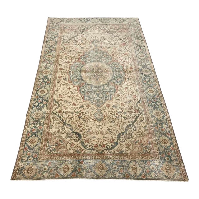 Hand Knotted Vintage Turkish Rug, 49" X 82" For Sale