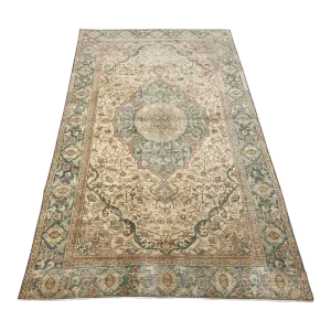 Hand Knotted Vintage Turkish Rug, 49" X 82"