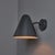 Mid-Century Modern 'ZuZu' Steel Painted Brass Wall Sconce in the Style of Jacques Biny For Sale - Image 9 of 17