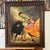 20 th Century Spanish school oil on canvas signed framed titled Matador