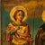 Antique Greek Orthodox Gilded Hand-Painted Egg Tempera Double Sided Icon, 1850 For Sale - Image 11 of 15