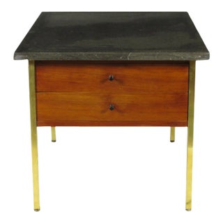 1950s Milo Baughman Style End Table For Sale