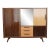 Vintage German Mid-Century Modern Highboard Cabinet For Sale