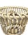 Ivory Vintage English Creamware Ivory Woven / Open Weave Reticulated Basket / Basketweave Ring Handled Jardiniere / Cache Pot / Cachepot / Planter For Sale - Image 8 of 11