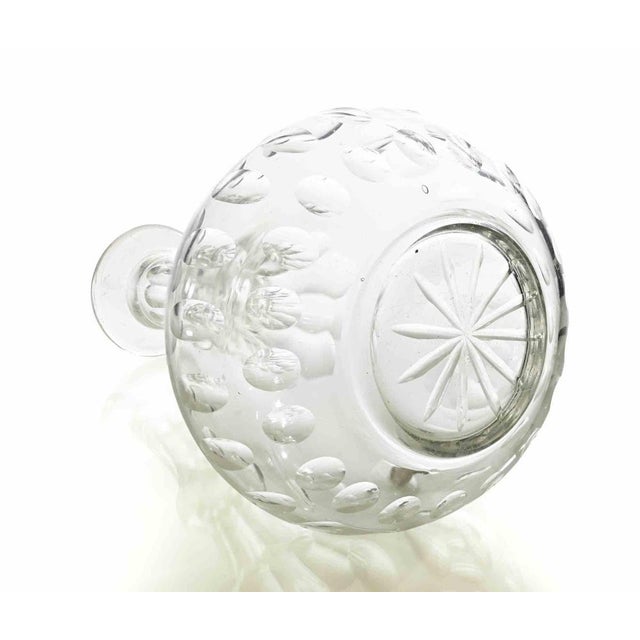 Antique Cut Glass Decanter, 1900s For Sale - Image 3 of 5