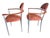 Postmodern 1980s Attributed to Post Modern Italian Pair of "Stiletto" Chairs For Sale - Image 3 of 11