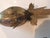 Pair Vintage Mid Century Brass Pheasant Bird Statues For Sale - Image 9 of 12