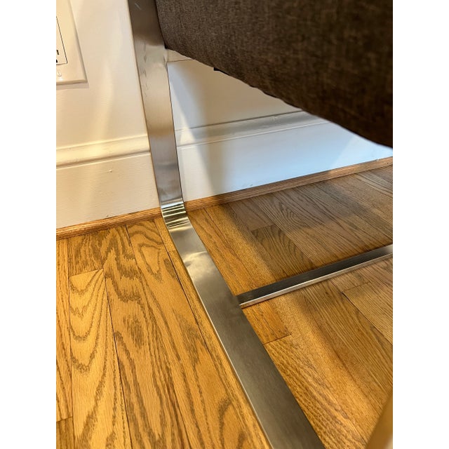 Pasha Axon Modern Ottomans - a Pair For Sale - Image 12 of 13