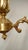 Vintage Louis XV French Bronze Three Branch Chandelier, 1970s For Sale - Image 6 of 13