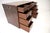 Military Campaign Leather Top Pedestal Desk, 1930 For Sale - Image 9 of 10