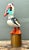 Vintage Torch Cut Metal Pelican For Sale - Image 10 of 12