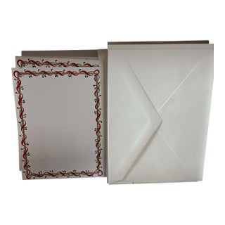 Cartier Luxury Christmas Set of 10 Stationery Cards Set Season's Greetings For Sale