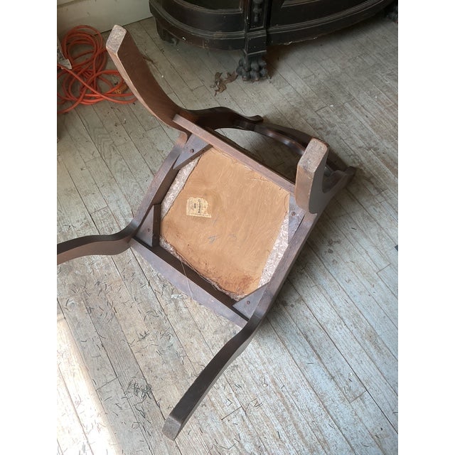 Brown Tell City Chairs - Set of Four For Sale - Image 8 of 8