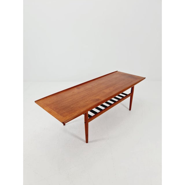 Danish Teak Coffee Table by Grete Jalk for Glostrup Møbelfabrik, 1960s For Sale - Image 11 of 18