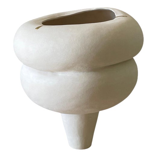 Modder Breaking Patterns Ceramic Sculpture by Françoise Jeffrey For Sale