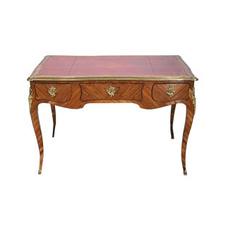 Early 20th Century Louis XV Wooden Medium Desk, 1890s For Sale