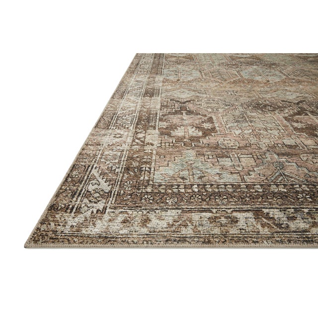 Textile Amber Lewis x Loloi Billie Clay / Sage 6'-0" x 9'-0" Area Rug For Sale - Image 7 of 8