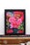 Blooming Eyes 1 by Anna Wypych | Oil Painting of pink roses with eyes For Sale