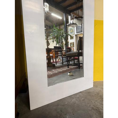 Art Nouveau Silver Mirror For Sale - Image 9 of 10
