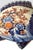 Imari Porcelain Antique Japanese Meiji Period Imari Porcelain Sea Bream Fish Platter For Sale - Image 4 of 10