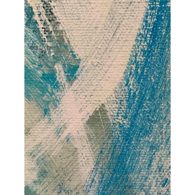 John Fooks Abstract on Canvas Painting, Circa 2025 For Sale - Image 10 of 12