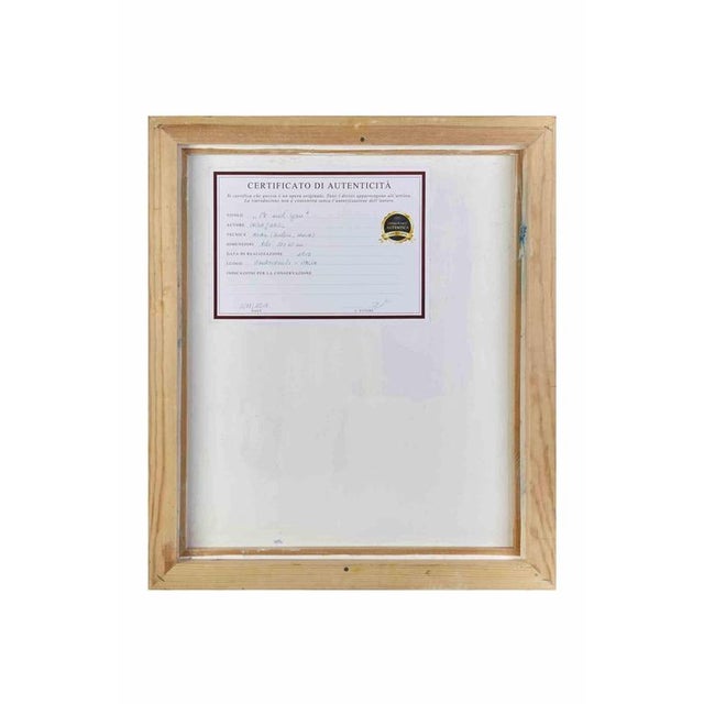 Contemporary Frida&Raul, My en You, 2010s, Mixed Media, Framed For Sale - Image 3 of 4