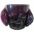 Attributed to Blenko Glass Hand Blown Head Vase For Sale - Image 9 of 9