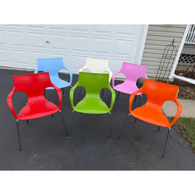 Set of 6 Vintage Jim Chairs For Sale - Image 12 of 12