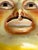 Red Monumental Signed Sergio Bustamante "Un Hombre con Bigote" Smiling Sun Sculpture For Sale - Image 8 of 18