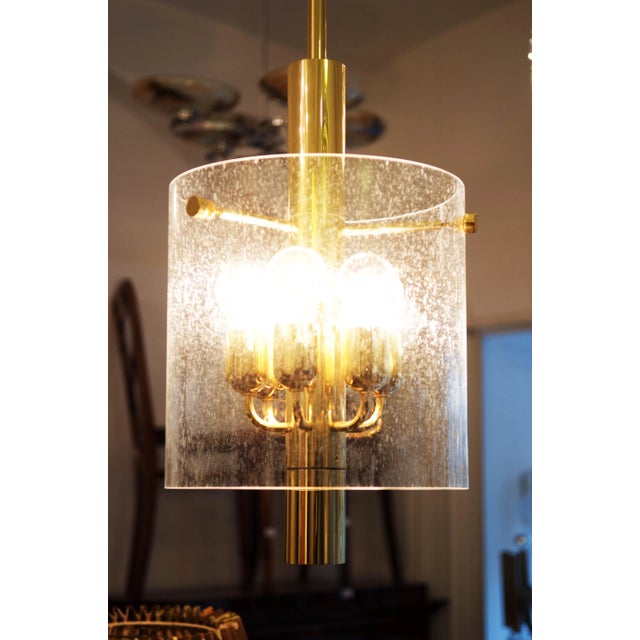 Vintage Pendant Light 4298 from Glashütte Limburg For Sale - Image 15 of 16