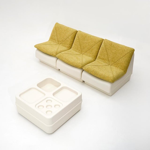 Mid-Century Modern Modular Sofa with Coffee Table by Cesare Casati for Sormani, 1970s For Sale - Image 3 of 18