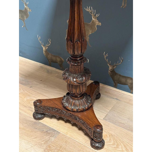 Brown Anglo-Indian Tilt Top Tables, Set of 2 For Sale - Image 8 of 18