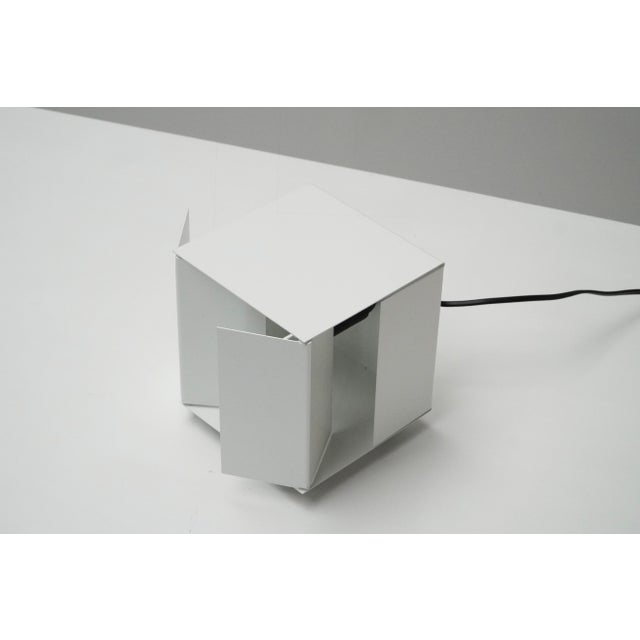 Vintage Steel Kinetic Lamp by Paolo Tilche for Sirrah, Italy, 1970s For Sale - Image 9 of 11