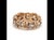 Bochic “Vintage” Fancy Chocolate, Greenish Diamond 18K Rose Gold Band Ring For Sale - Image 13 of 15