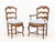 Late 20th Century French Provincial Style Walnut Dining Chairs, 4 For Sale - Image 5 of 15