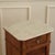 Antique Louis Philippe Bedside Table in Burr Walnut with Marble Top, 1860s For Sale - Image 5 of 14