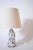 Angkor White Round Lamp by Barracuda Interiors For Sale - Image 4 of 6