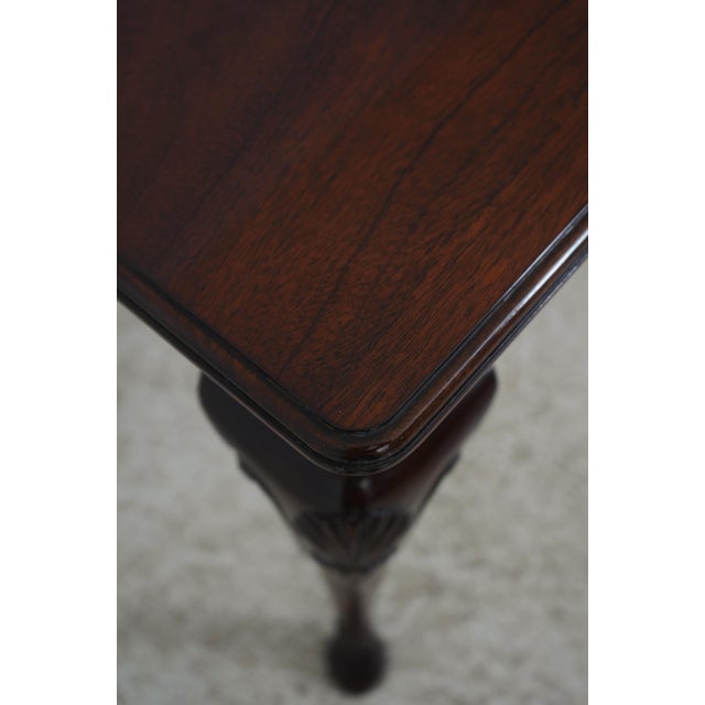 Kindel Irish Georgian Cherry Sofa Table For Sale In Philadelphia - Image 6 of 16