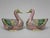Late 20th Century Late 20th Century Chinese Export-Style Famille Rose Armorial Porcelain Duck-Form Covered Tureens - a Pair For Sale - Image 5 of 11