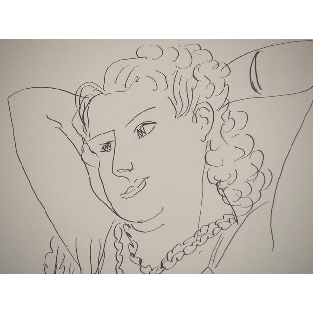 Modern Henri Matisse, Femme au repos, Lithograph For Sale - Image 3 of 6