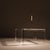Square Acrylic and Brass Coffee Table in the style of Karl Springer, 1970s For Sale - Image 10 of 13