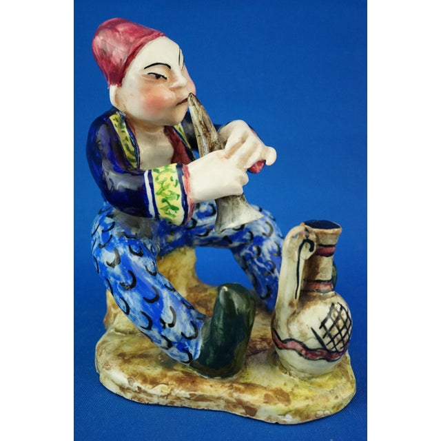 Vintage Italian Art Deco Ceramic Figurine by Leopold Anzengruber, 1950s For Sale - Image 3 of 18
