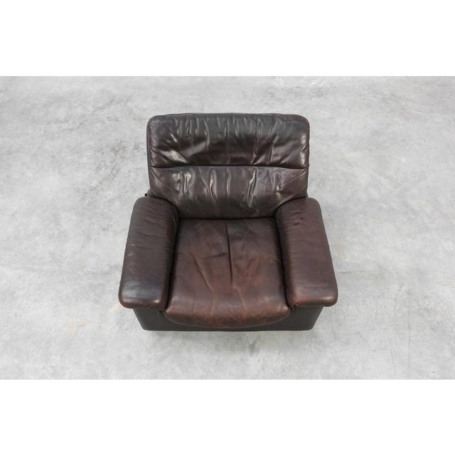 Mid-Century Modern DS‑66 Relax Chair in Brown Leather from de Sede, Switzerland, 1960s For Sale - Image 11 of 18