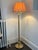 1990s Hollywood Regency Adjustable Swing Arm Brass Floor Lamp For Sale - Image 10 of 10