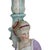 Pair 21" Meissen Style Figural & Floral Porcelain Candelabras C1890 For Sale - Image 9 of 18