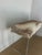 CB2 Cb2 Reindeer Hide Acrylic Benches - Pair For Sale - Image 4 of 9