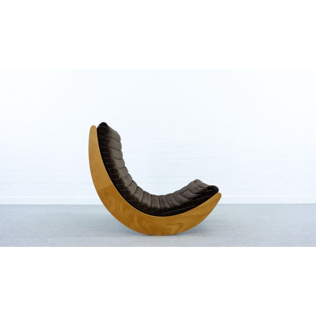 Tandem Relaxer 2for2 Rocking Chair by Verner Panton for Rosenthal, 1970s For Sale - Image 3 of 18