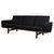 Black Three-Seat Sofa by Hans J. Wegner for Getama For Sale - Image 8 of 8